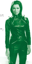 Diana Rigg ist Emma Peel. Keine war in den 60er so sexy und schlagkr�ftig zugleich!